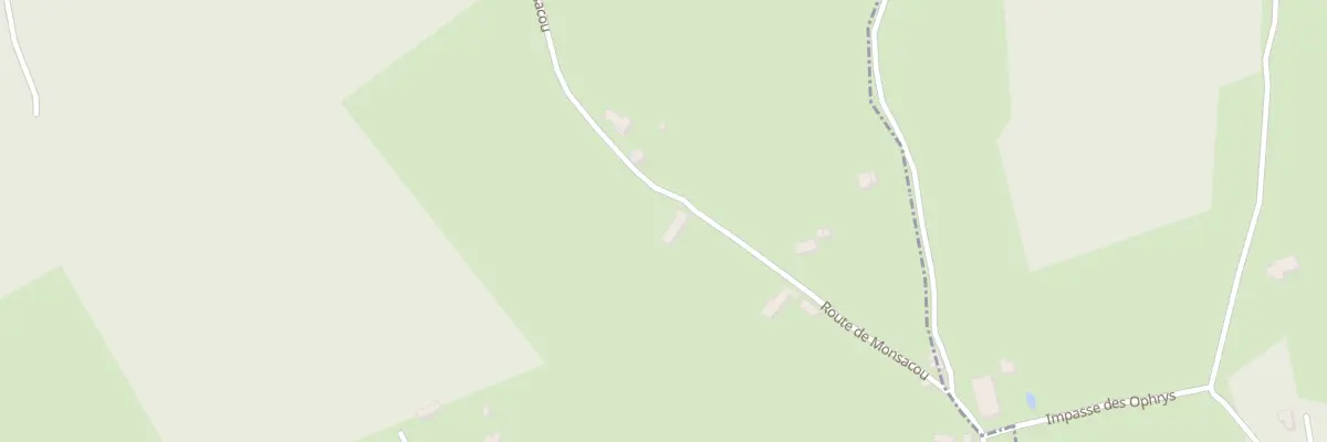Plan du 1235 Rte de Monsacou à Lamonzie-Montastruc