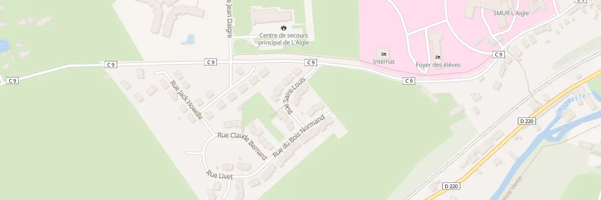 Plan du 12 Rue Saint-louis à L’Aigle