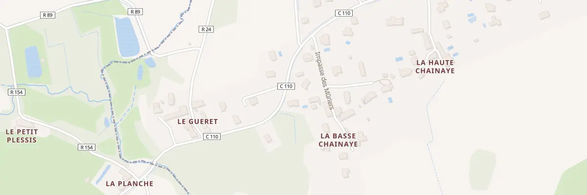 Plan du 30 Rue des Chainayes à La Membrolle-sur-Choisille