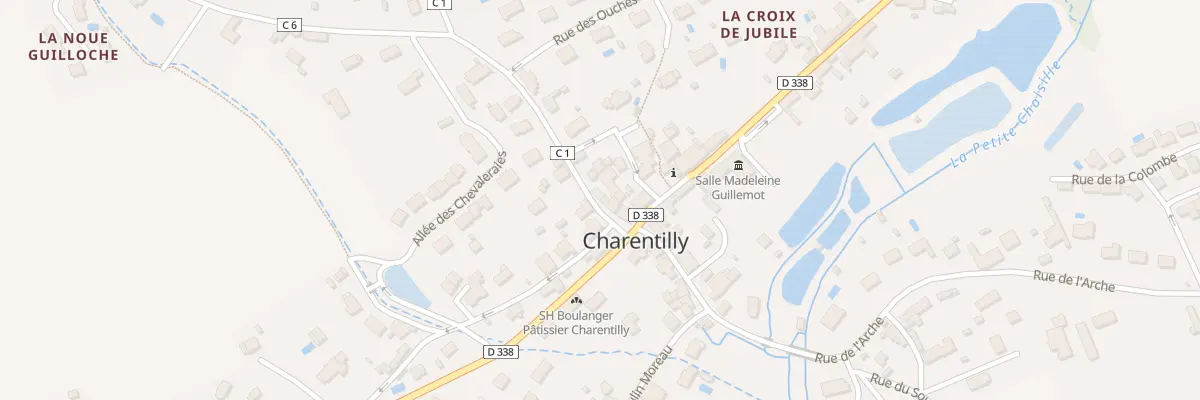 Plan du 7 Rue de la Fortinière à Charentilly