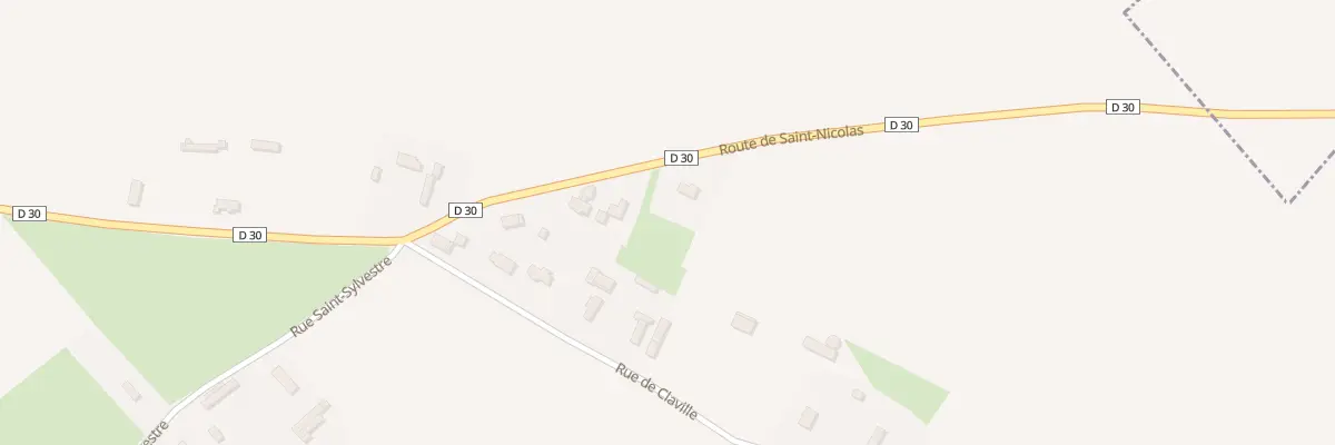 Plan du 230 Rte Saint Nicolas à Grand-Camp