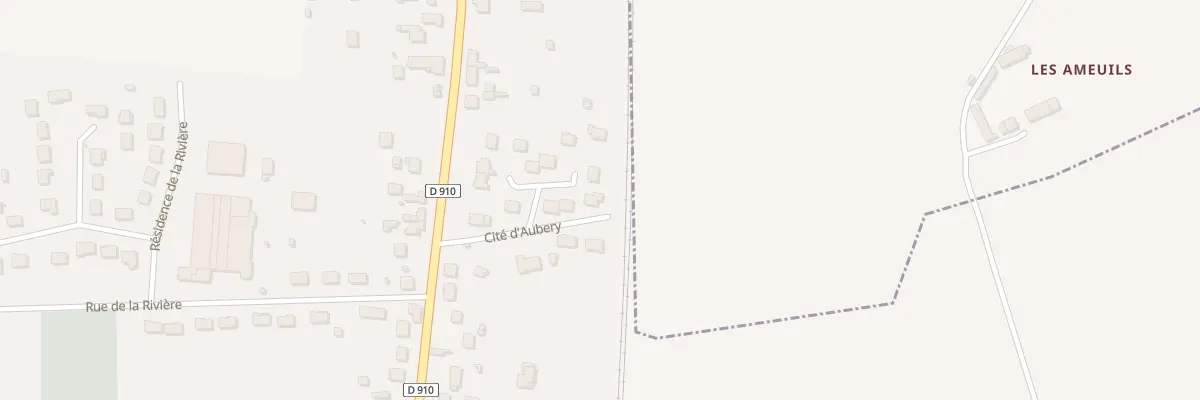 Plan du 127B Cité Aubery à Dangé-Saint-Romain