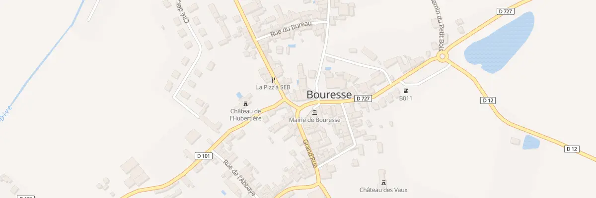 Plan du 3 Rue de Guerting à Bouresse