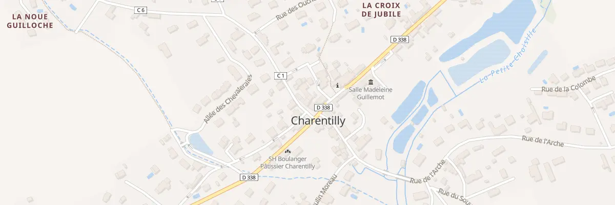 Plan du 3 Rue de la Fortinière à Charentilly