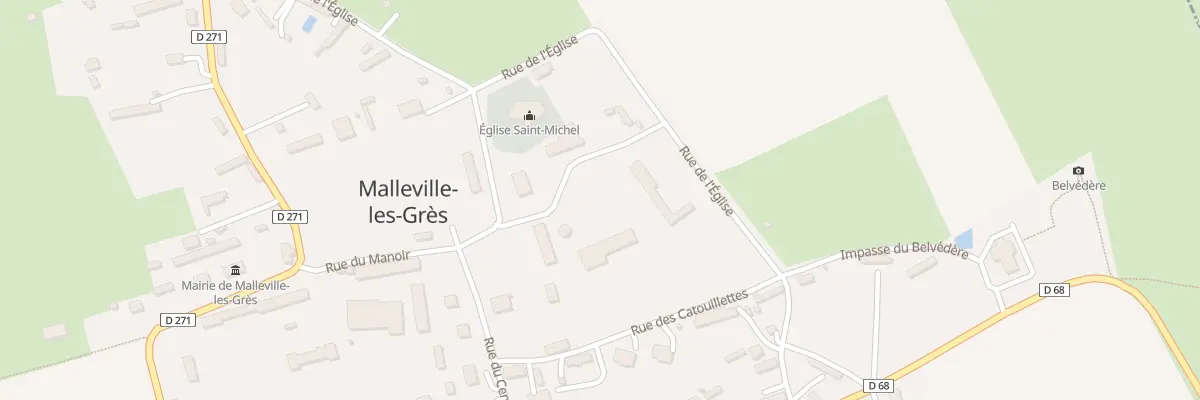 Plan du 156 Rue du Manoir à Malleville-les-Grès