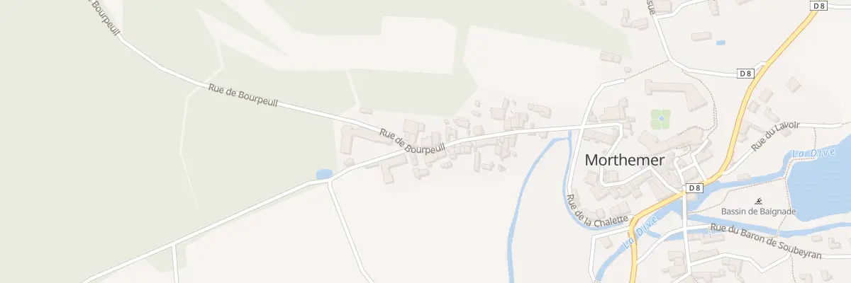 Plan du 20 Rue de Bourpeuil à Valdivienne