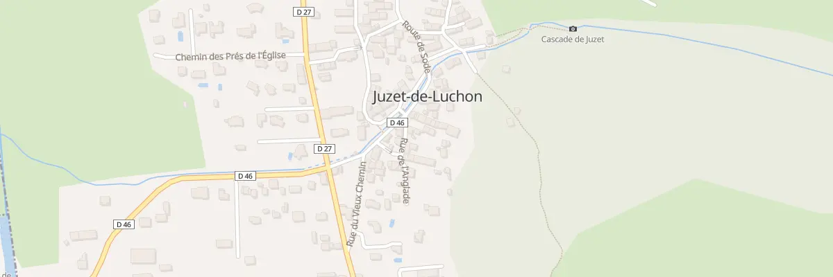 Plan du 5074F Rue de l’Anglade à Juzet-de-Luchon
