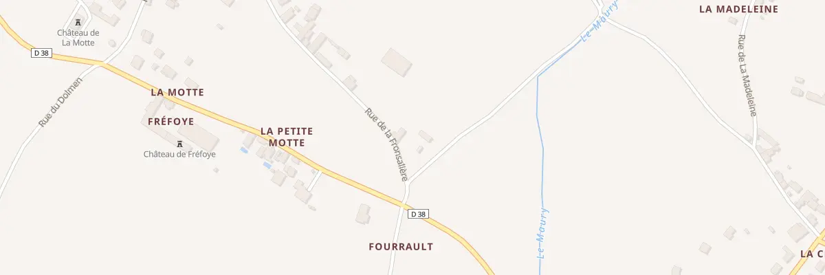 Plan du 4 Rue de la Fronsalliere à Senillé-Saint-Sauveur