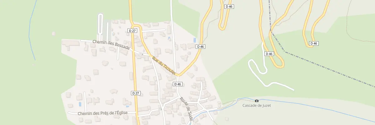 Plan du 5159F Rte de Sode à Juzet-de-Luchon