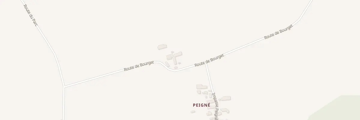 Plan du 368 Peigne à Saint-Épain