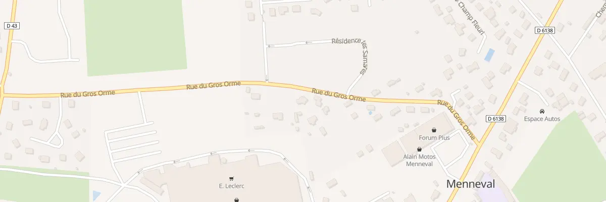 Plan du 17B Rue du Gros Orme à Menneval