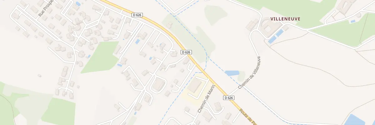 Plan du 632 Rte de Pessan à Auch