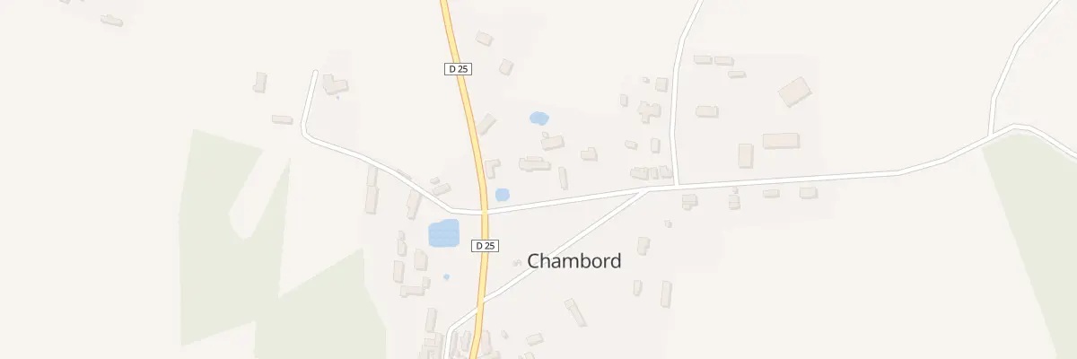 Plan du 94 Vers Chambord à Chambord