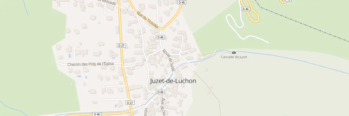 Plan du 5061F Rte de Sode à Juzet-de-Luchon