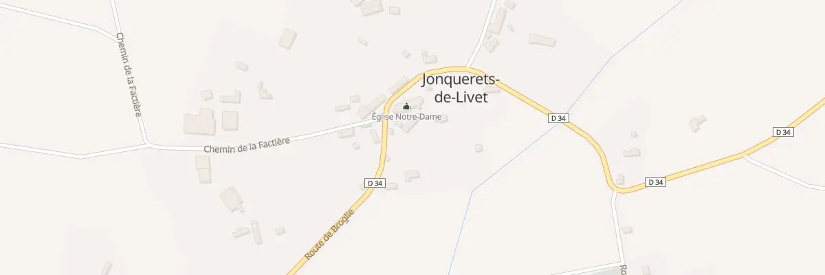 Plan du 5 Le Village - Jonquerets de à Mesnil-en-Ouche
