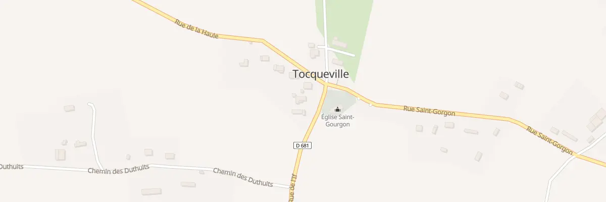 Plan du 25 Rue de l’If à Tocqueville
