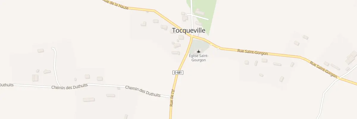 Plan du 78 Rue de l’If à Tocqueville