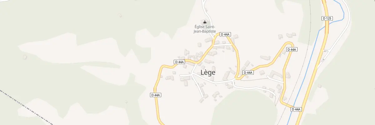 Plan du 26 Le Village à Lège