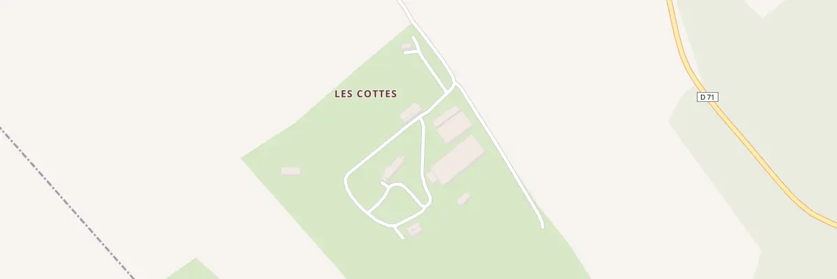 Plan du 1 Les Cottes à Cany-Barville