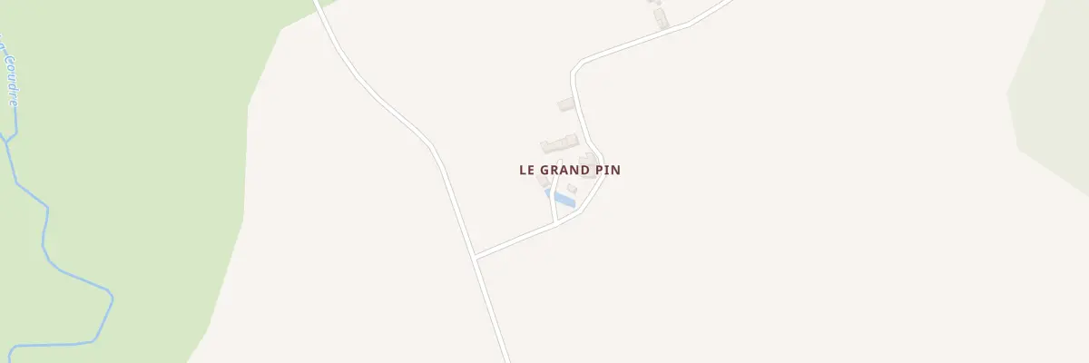 Plan du 1 Le Grand Pin à Saint-Germain-de-la-Coudre