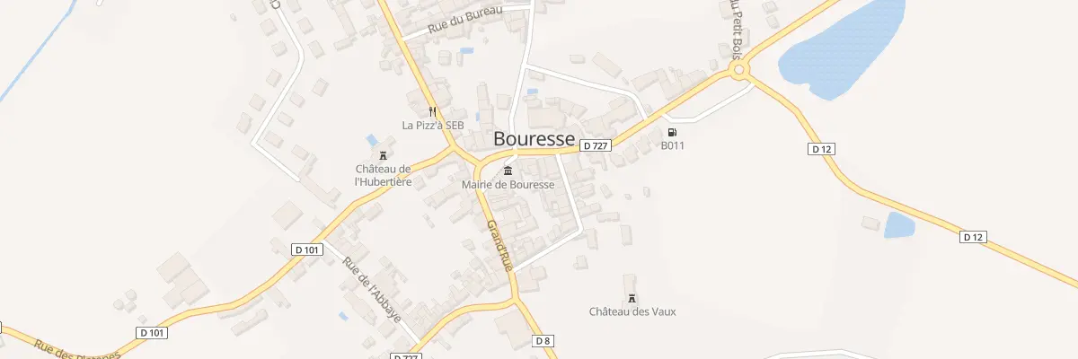 Plan du 6 Rue de Guerting à Bouresse