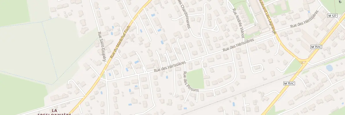 Plan du 27 Rue des Herissières à Ballan-Miré