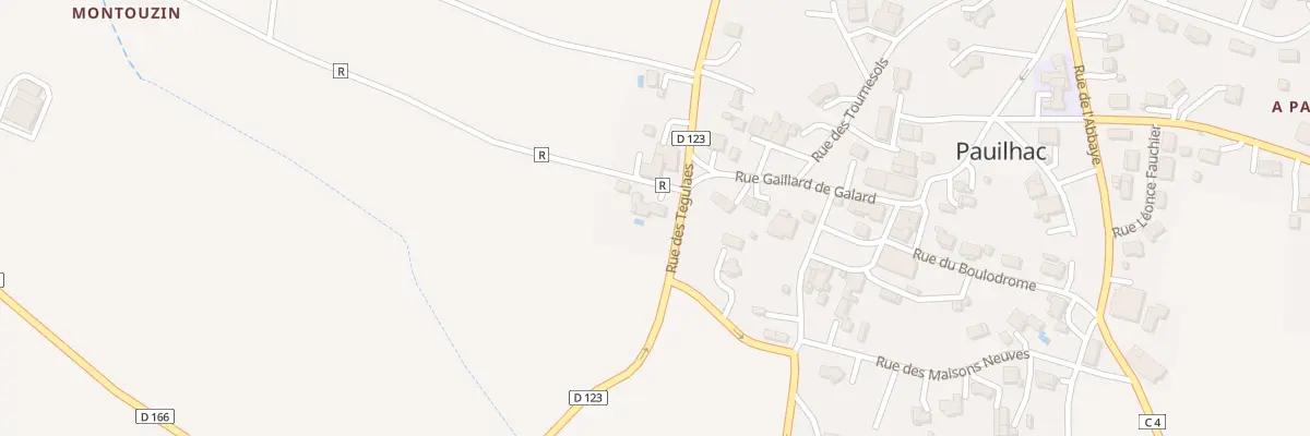 Plan de Au Village à Pauilhac