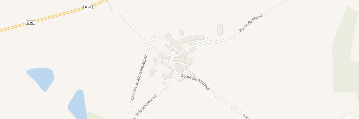 Plan du 53 Lavergne à Étouars