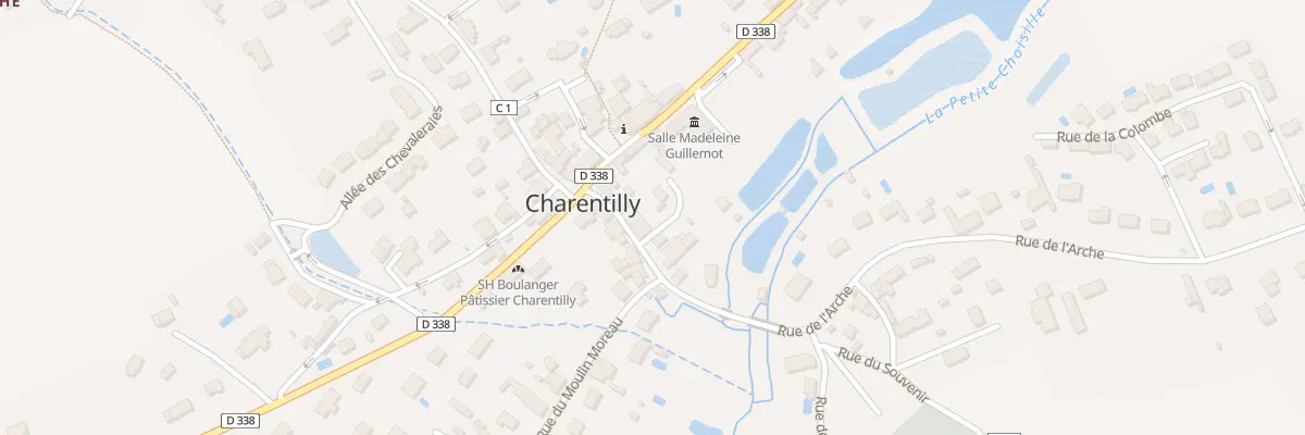 Plan du 6 Rue de l’Arche à Charentilly