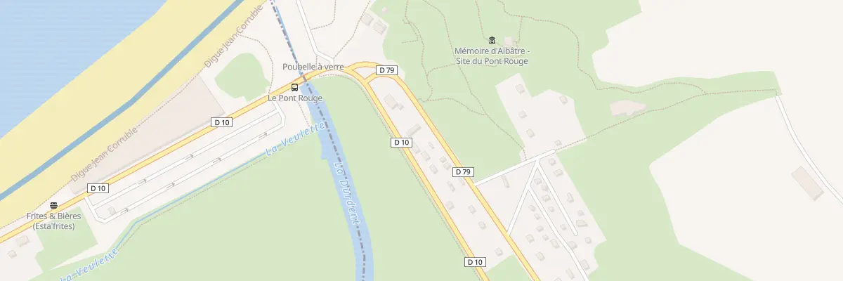 Plan du 105 Rte de Saint Valery à Paluel