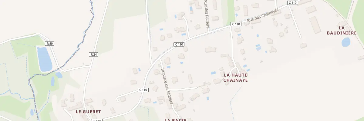 Plan du 24 Rue des Chainayes à La Membrolle-sur-Choisille