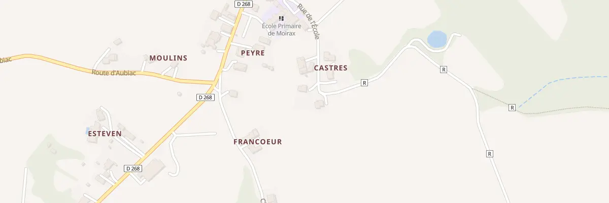 Plan du 18 Rue de l’Ecole à Moirax