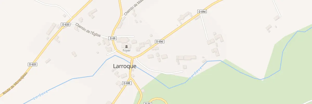 Plan du 47 Le Village à Larroque