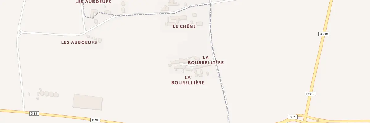 Plan du 158 La Bourelliere à Maillé