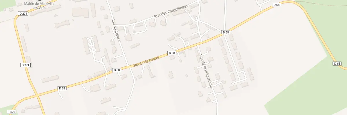 Plan du 372 Rte de Paluel à Malleville-les-Grès
