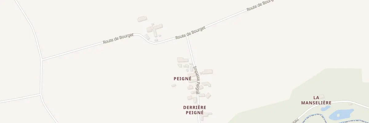 Plan du 369 Peigne à Saint-Épain