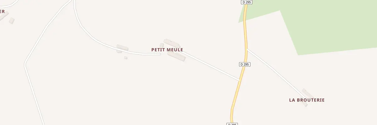 Plan de Petit Meulle à Dame-Marie