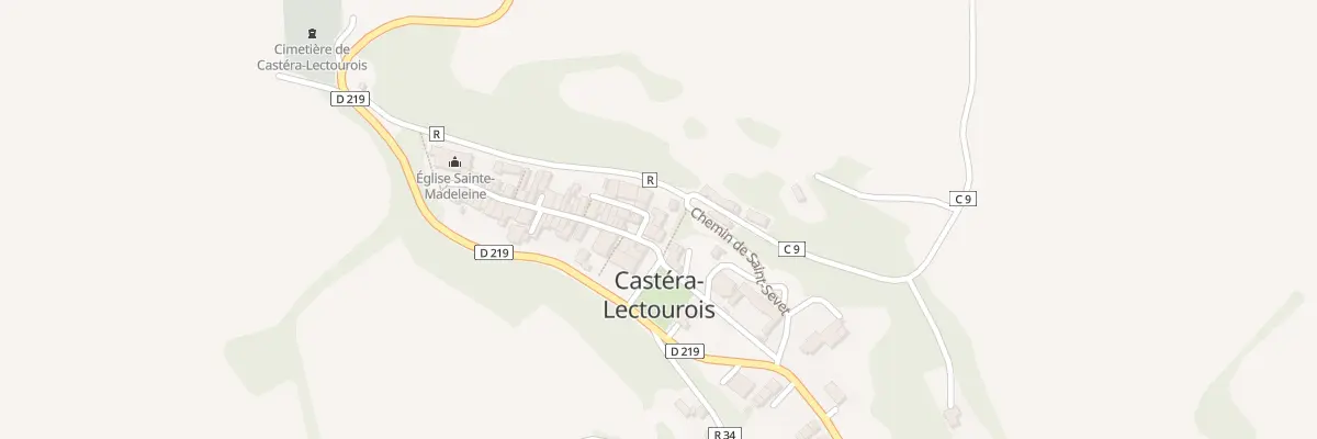 Plan du 4 Rue Carrelot de la Forge à Castéra-Lectourois