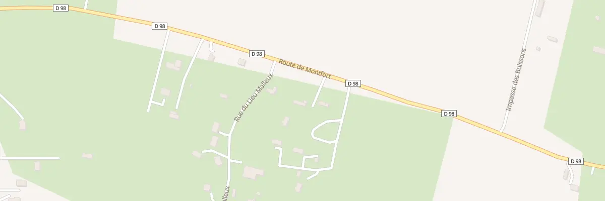 Plan du 13 Rte de Montfort à Saint-Christophe-sur-Condé