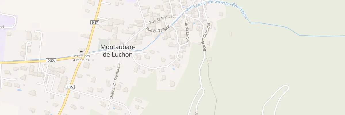 Plan du 5173F Pl des Grumes à Montauban-de-Luchon