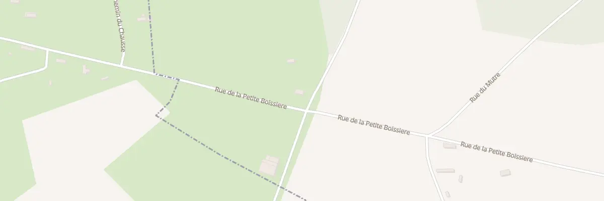 Plan du 128 Rue de la Petite Boissiere à Saint-Benoît-des-Ombres