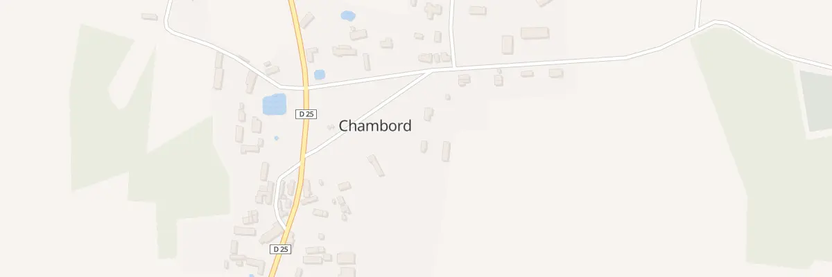Plan du 51 Le Village à Chambord