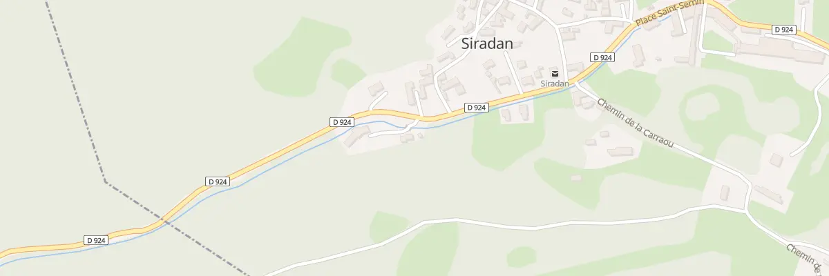 Plan du 1 Che du Moulin à Siradan
