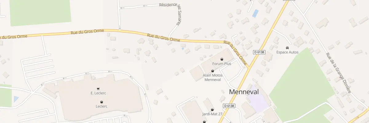 Plan du 7 Rue du Gros Orme à Menneval
