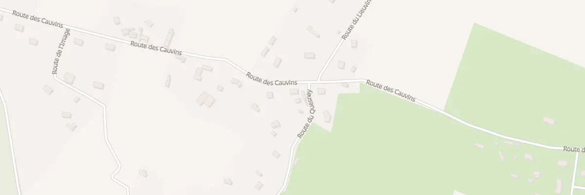 Plan du 2 Rte du Quesney à Valletot