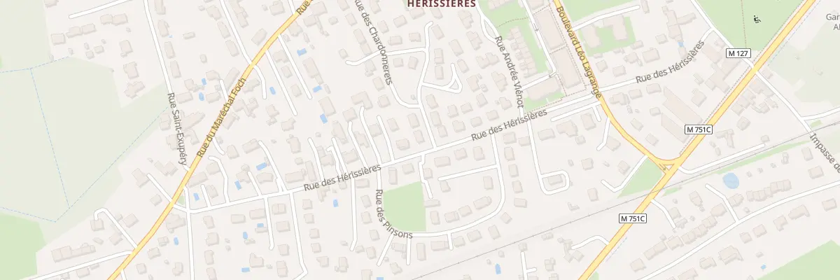 Plan du 21 Rue des Chardonnerets à Ballan-Miré