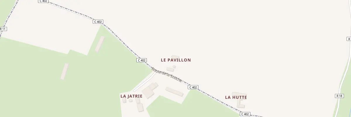 Plan du 5122 Le Pavillon à Écorpain