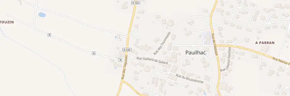 Plan du 10 Rue Gaillard de Galard à Pauilhac