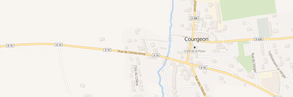 Plan du 3 Imp de la Forge à Courgeon