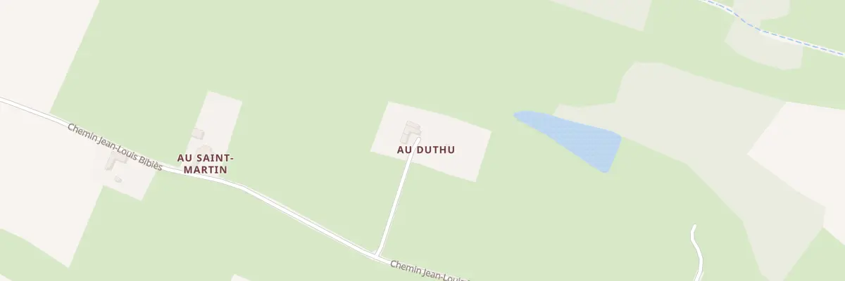 Plan du 5043 Au Duthu à Bézues-Bajon